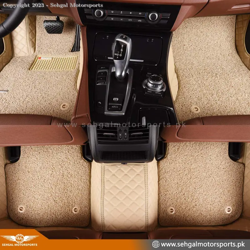 Toyota Land Cruiser Fj200 10D Floor Mat (Black Or Beige)Model 2008-2021 2