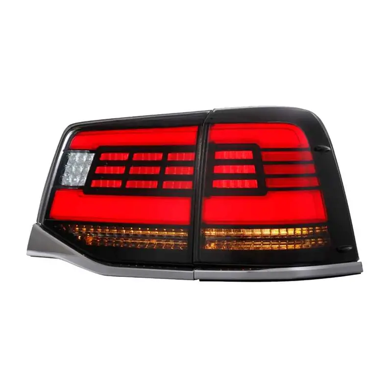 Toyota Land Cruiser Fj200 Back Light Matrix Style Red & Smoke Model 2016-2021 1
