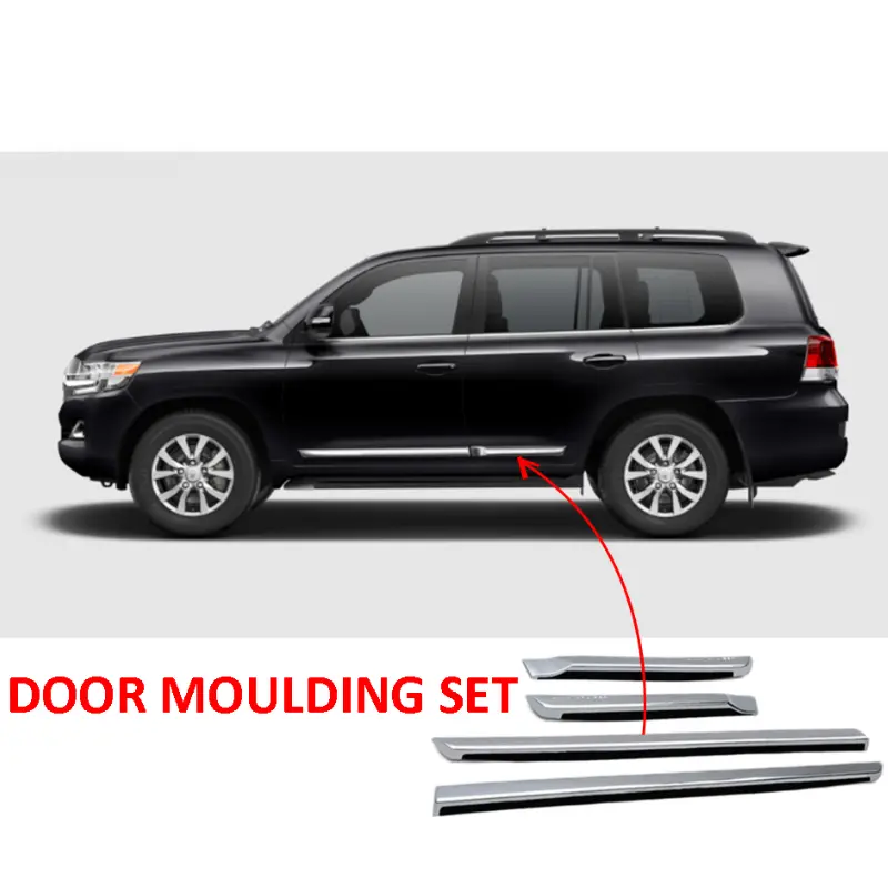 Toyota Land Cruiser Fj200 Door Molding Chrome Taiwan Model 2016-2021 1