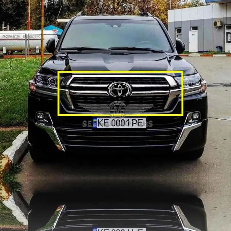 Toyota Land Cruiser Fj200 Front Grill Gt Style Model 2016-2022 1