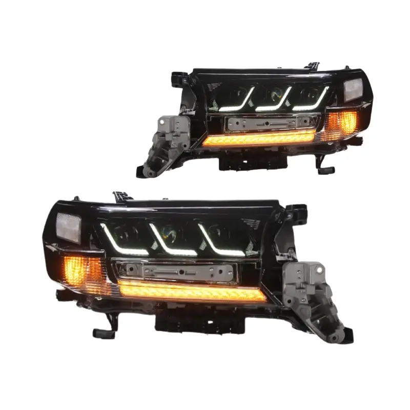 Toyota Land Cruiser Fj200 Head Light Lexus Style Model 2015-2022 1
