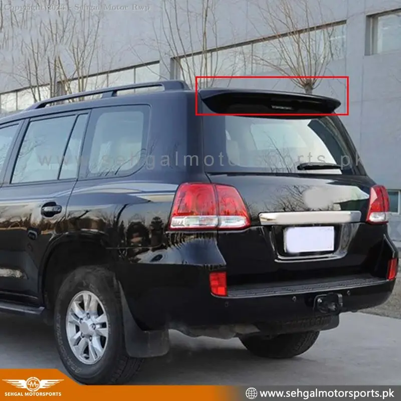 Toyota Land Cruiser Fj200 Roof Spoiler(Abs) Model 2008-2014 1