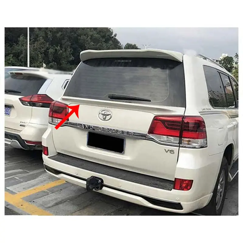 Toyota Land Cruiser Fj200 Trunk Spoiler (Wald Style) Model 2014-2021 1