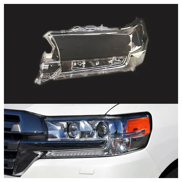 Toyota Land Cruiser Headlamp Lens Cover Left Side - Model 2015-2023 1