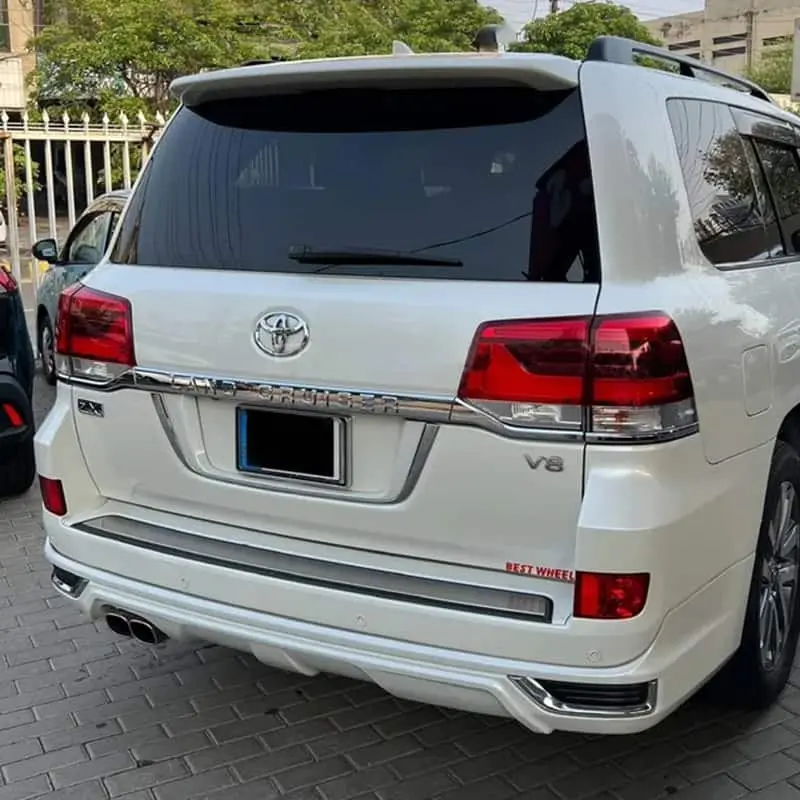 Toyota Land Cruiser Lc200 Back Body Kit White Modellista 2016 - 2022 - 1 Pc 2