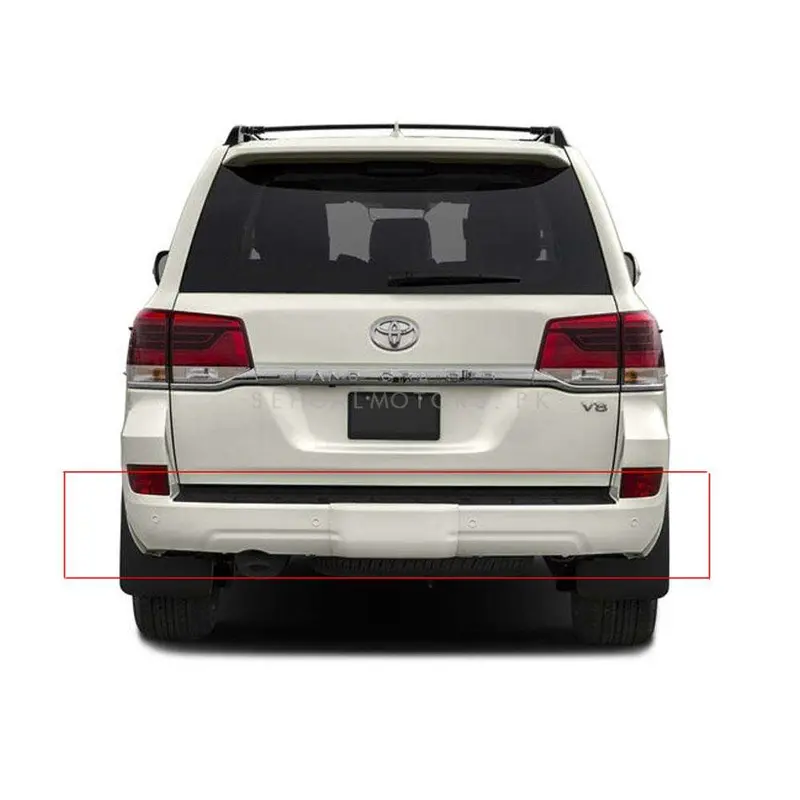 Toyota Land Cruiser Lc200 Back Bumper With Reflector 1 Pc 2015 - 2021 1