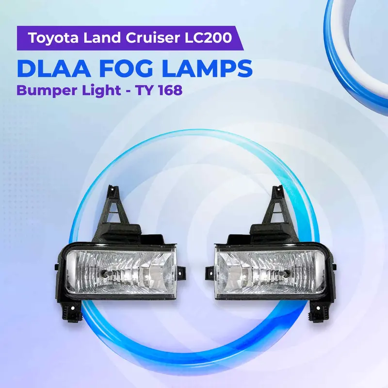 Toyota Land Cruiser Lc200 Dlaa Fog Lamps Bumper Light 2015 - 2024 - Ty 168 1