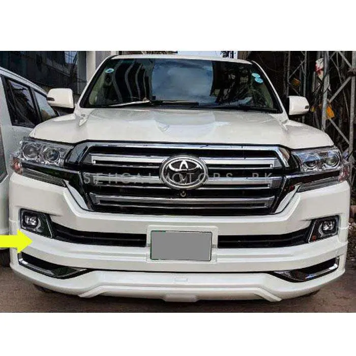 Toyota Land Cruiser Lc200 Front Bumper With Fog Lamps And Cover 2015 - 2021 - With Wiring 1