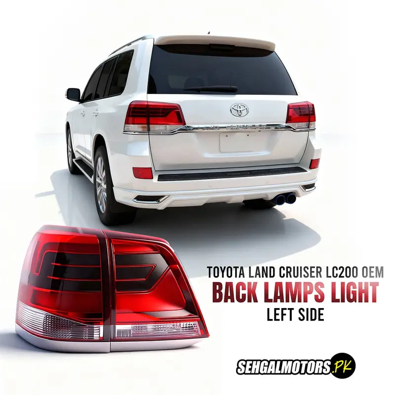 Toyota Land Cruiser Lc200 Oem Back Lamps Light Left Side 2015 - 2021 1