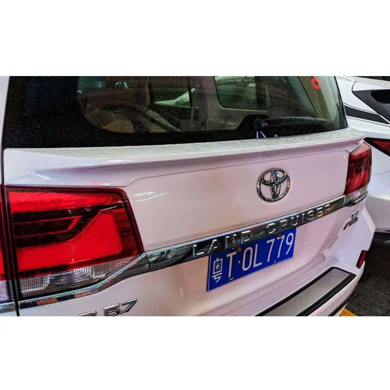 Toyota Land Cruiser Lc200 Wald Style Trunk Spoiler Unpainted 2015 - 2021 1
