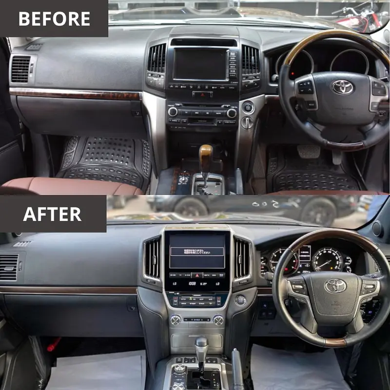 Toyota Land Cruiser Lc200 Zx Interior Conversion Kit - With Android Lcd - Model 2008 - 2018 1