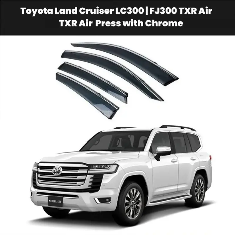 Toyota Land Cruiser Lc300 Air Press/Sunvisor With Chrome Model 2021-2024 1