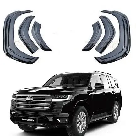 Toyota Land Cruiser Lc300 Fender Flares Black 1