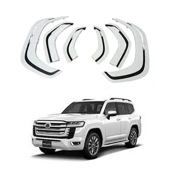 Toyota Land Cruiser Lc300 Fender Flares White 1