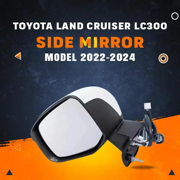 Toyota Land Cruiser Lc300 Oem Side Mirrors 2022 - 2024 1