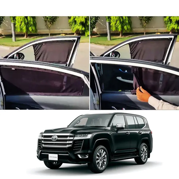 Toyota Land Cruiser Lc300 Retractable Curtains 2022 - 2024 1