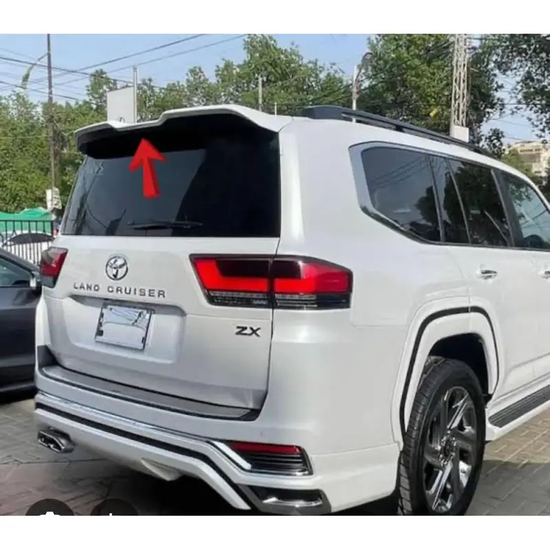 Toyota Land Cruiser Lc300 Trunk Upper Spoiler 2022 - 2024 2