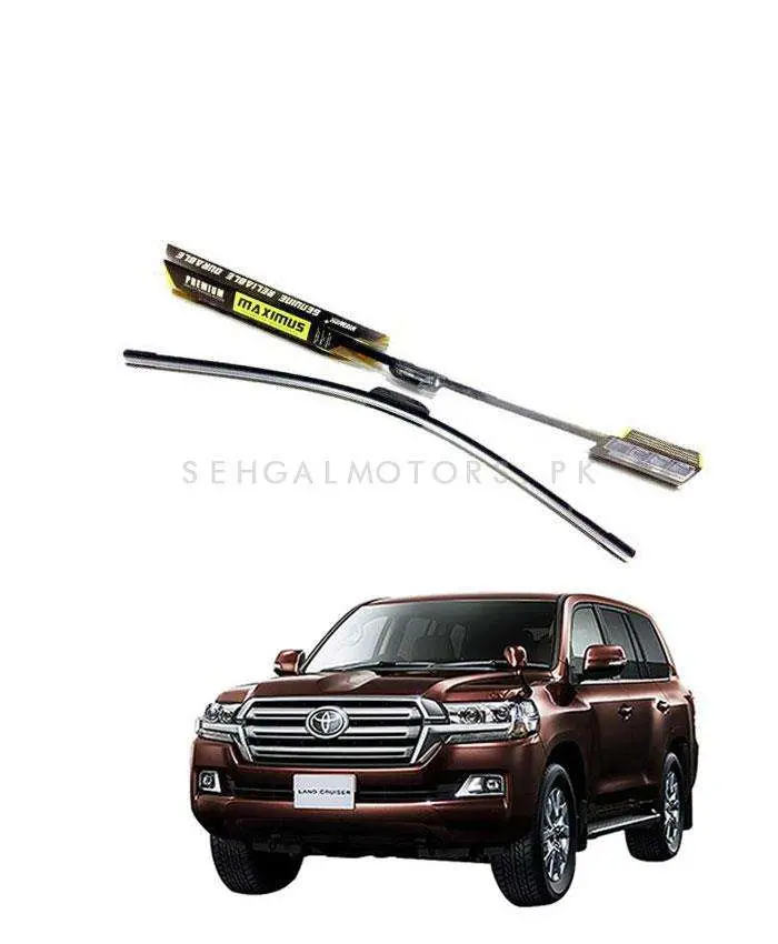 Toyota Land Cruiser Maximus Premium Silicone Wiper Blades 2015 - 2024 1