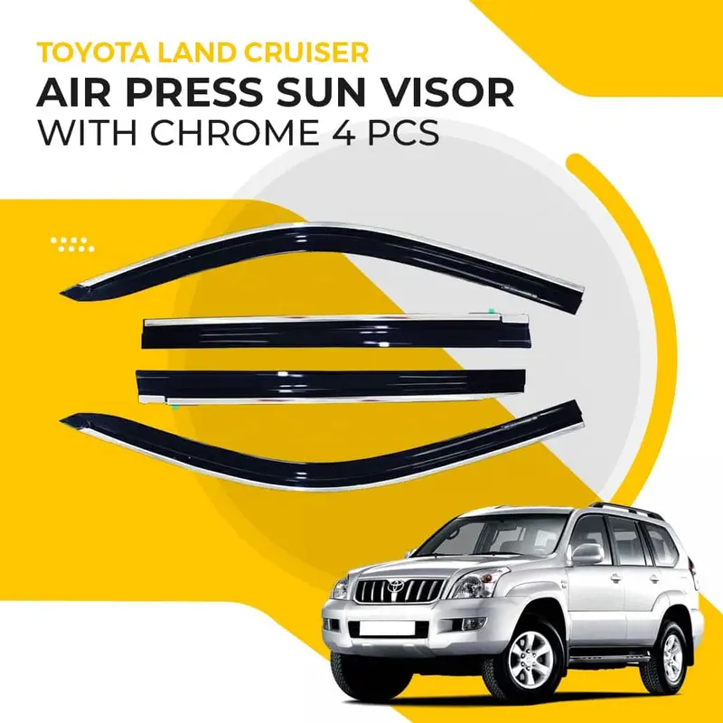 Toyota Land Cruiser Maximus Txr Air Press Sun Visor With Chrome 2010 - 2025 1