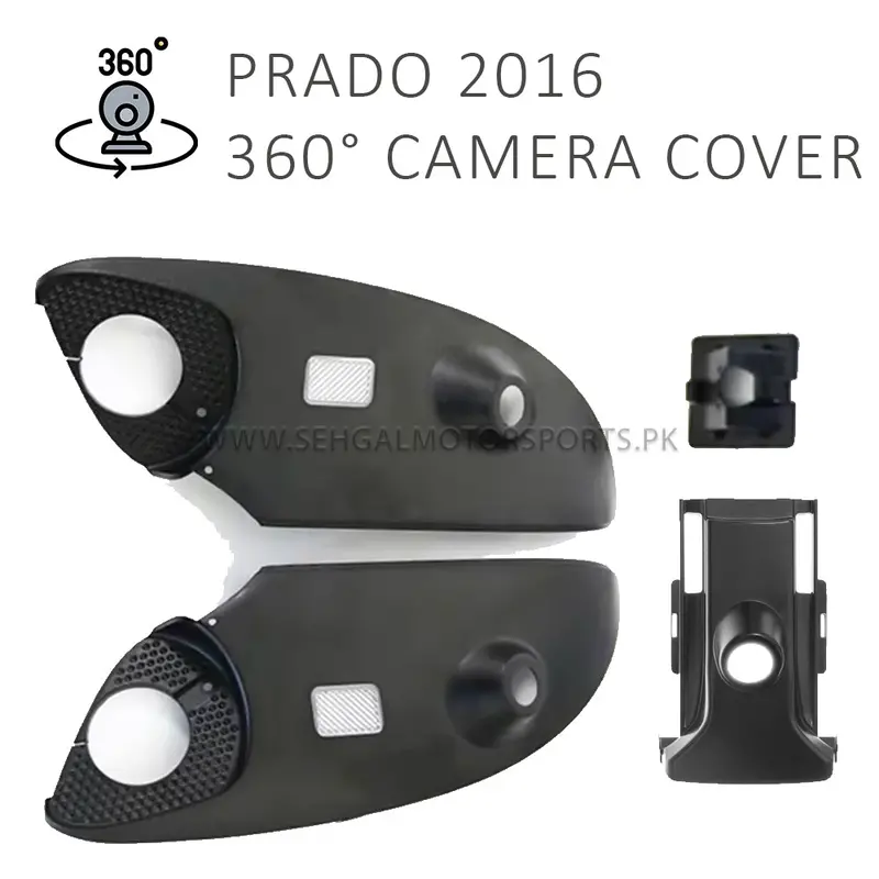 Toyota Land Cruiser Prado 4 Way 360° Camera Covers Model: 2016-2020 1