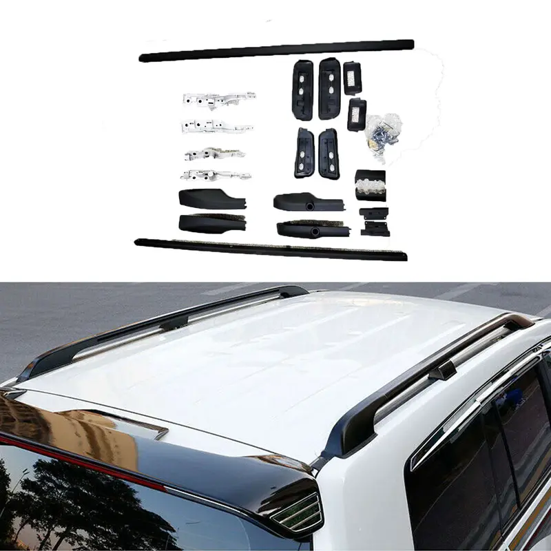 Toyota Land Cruiser Roof Rail Black 2015 - 2021 1