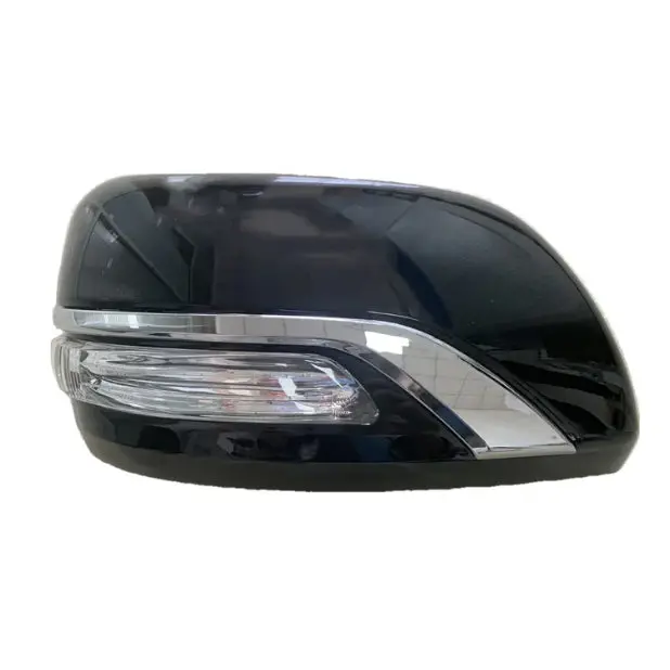 Toyota Land Cruiser Side Mirror Chrome Cover Black - With Led Each Right Side Model 2012-2021 2