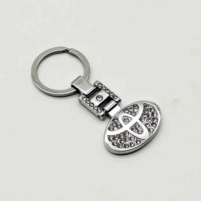 Toyota Logo Keychain Keyring Diamond Style 2