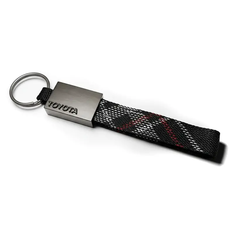 Toyota Logo Luxury Slim Style Fabric Keychain 2