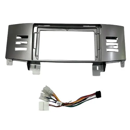 Toyota Mark X Android Lcd Frame With Grip Silver 9 Inches 2009 - 2019 2