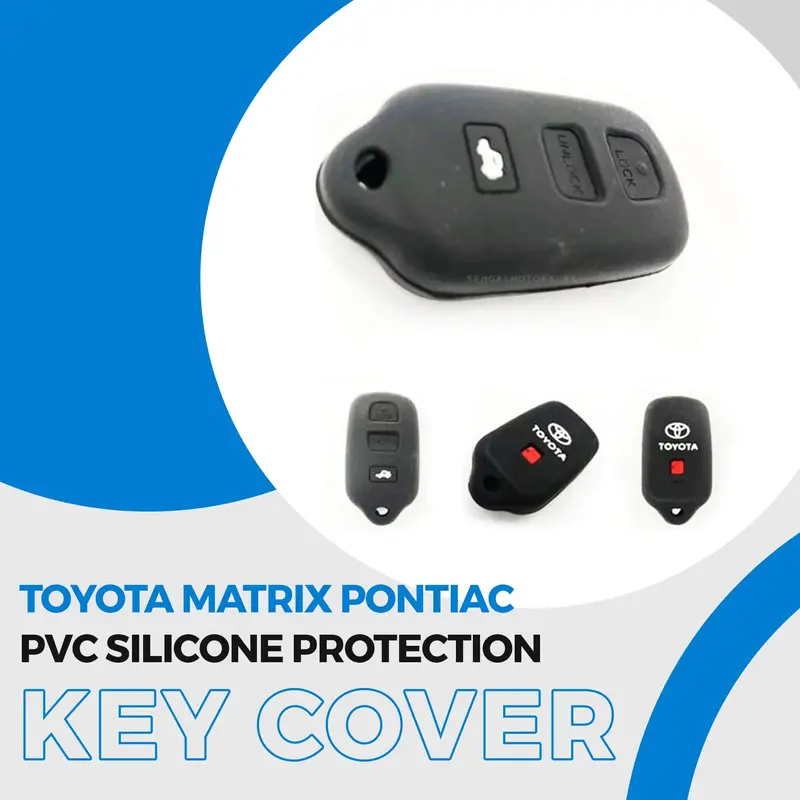Toyota Matrix Pontiac Pvc Silicone Protection Key Cover 1