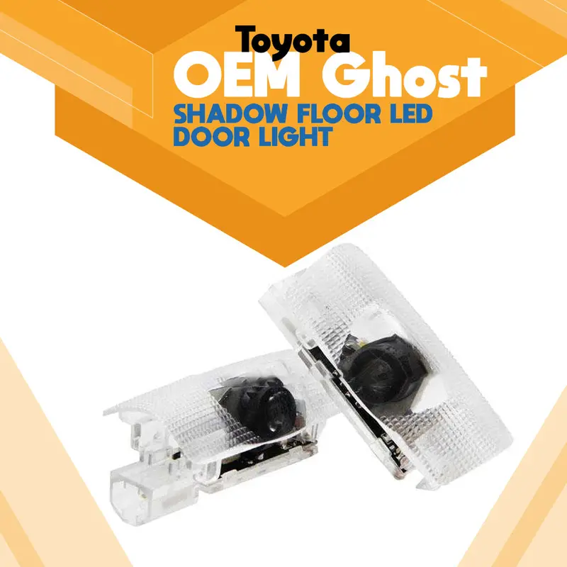 Toyota Oem Wireless Ghost Shadow Welcome Lights - 2 Pcs Logo Projectors 1