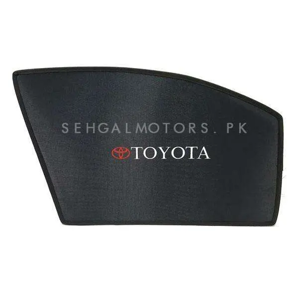 Toyota Passo Foldable & Flexible Sunshade With Logo 2010 - 2016 - Side Sun Shade 1