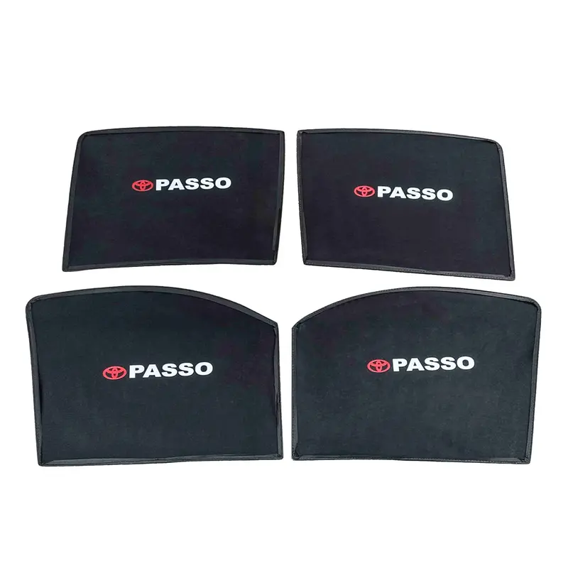 Toyota Passo Foldable & Flexible Sunshade With Logo 2018 - 2019 - Side Sun Shade 1