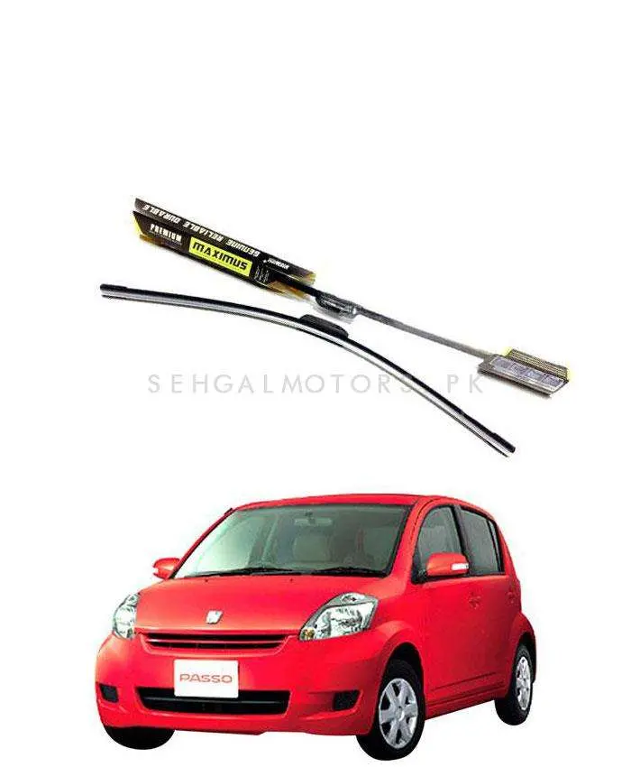 Toyota Passo Maximus Premium Silicone Wiper Blades 2005 - 2010 1