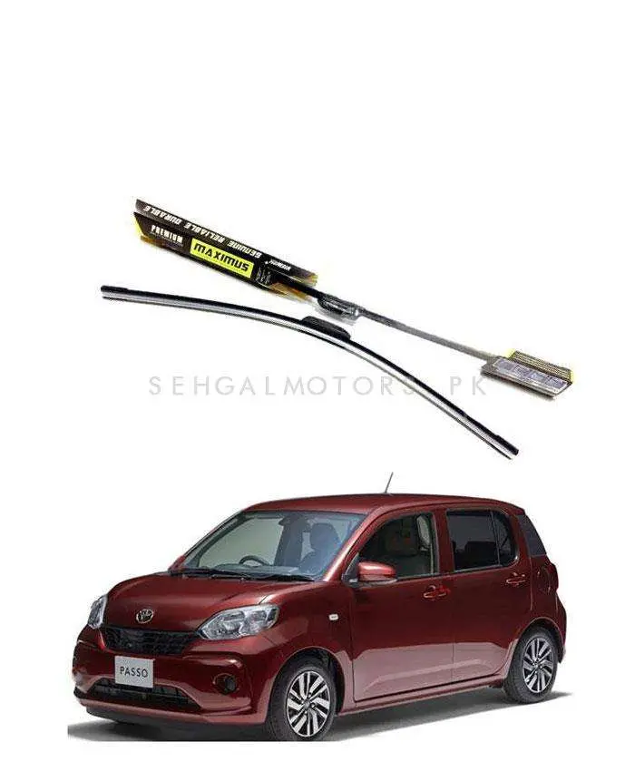 Toyota Passo Maximus Premium Silicone Wiper Blades 2016 - 2019 1