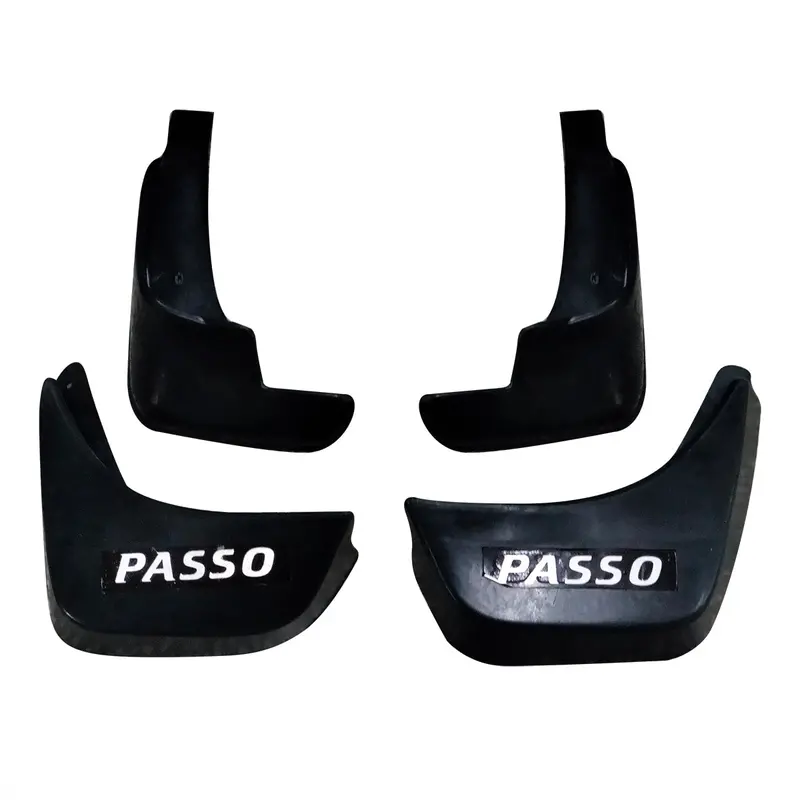Toyota Passo Mud Flaps 4 Pcs 2016 - 2019 - Car Mudguard | Fender Mud Flaps | Splash Guards 2