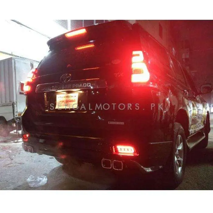 Toyota Prado Back Body Kit Modellista Black 1 Pc 2018 - 2022 - Fj150 Rear Bodykit 1