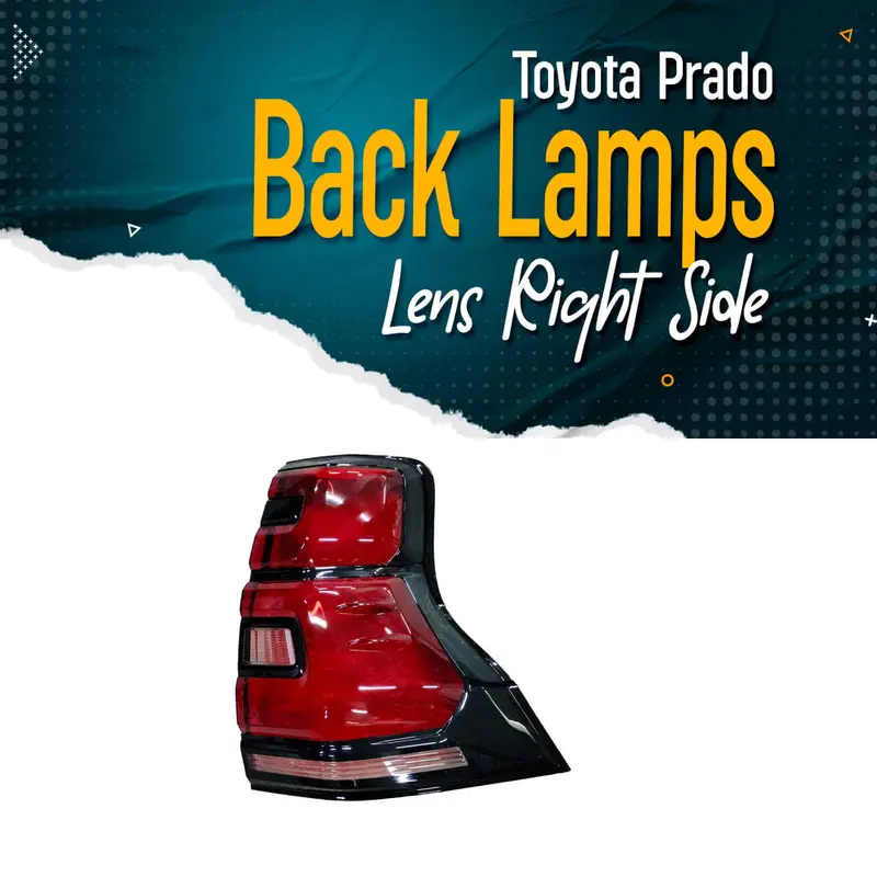 Toyota Prado Back Lamp Lens Right Side 2018 - 2022 1