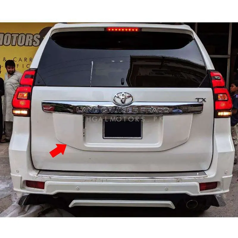 Toyota Prado Back License Plate Garnish 2009 - 2022 1