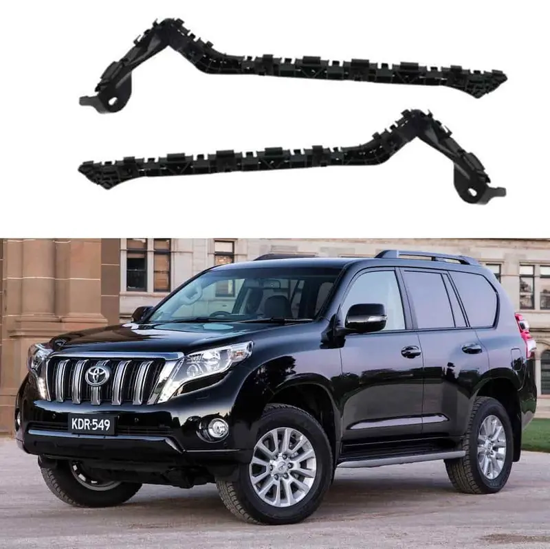 Toyota Prado Bumper Spacer Bracket Back Pair 2009 - 2022 1