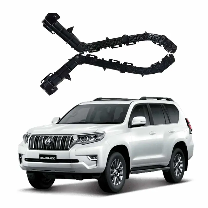 Toyota Prado Bumper Spacer Bracket Back Pair 2009 - 2022 1