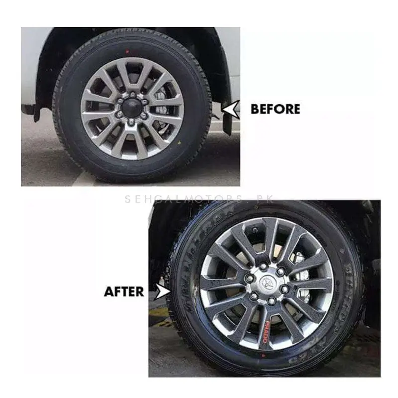 Toyota Prado Carbon Fiber Rim Sticker 2009 - 2021 2