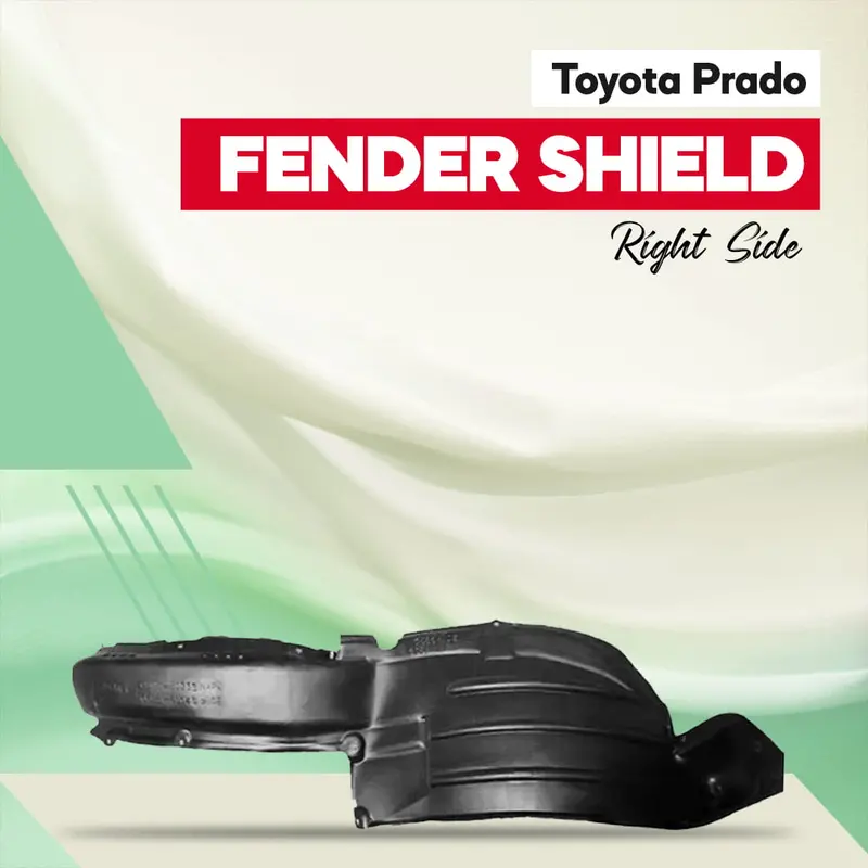 Toyota Prado Fender Shield - Right Side 1
