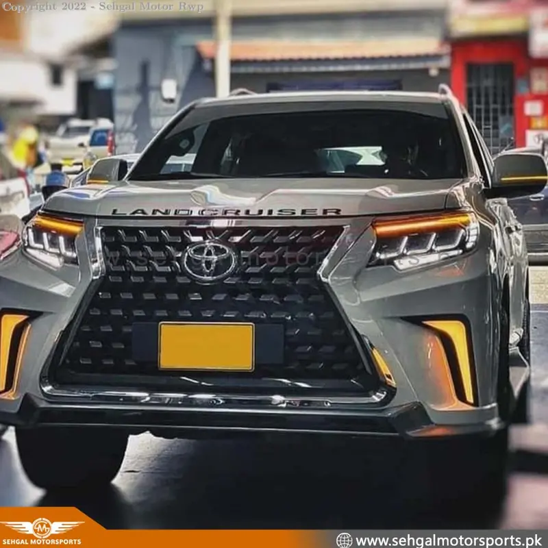 Toyota Prado Fj-150 2018 Front Bumper Lexus Gx Style 1