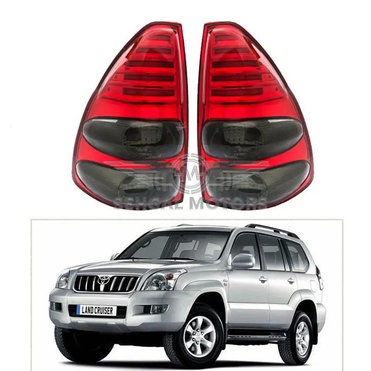 Toyota Prado Fj120 Back Light Red & Smoke Version 1 Model 2002-2008 2
