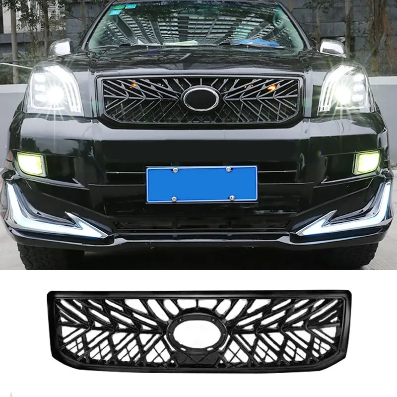 Toyota Prado Fj120 Front Grill Trd Style Model 2002-2009 1