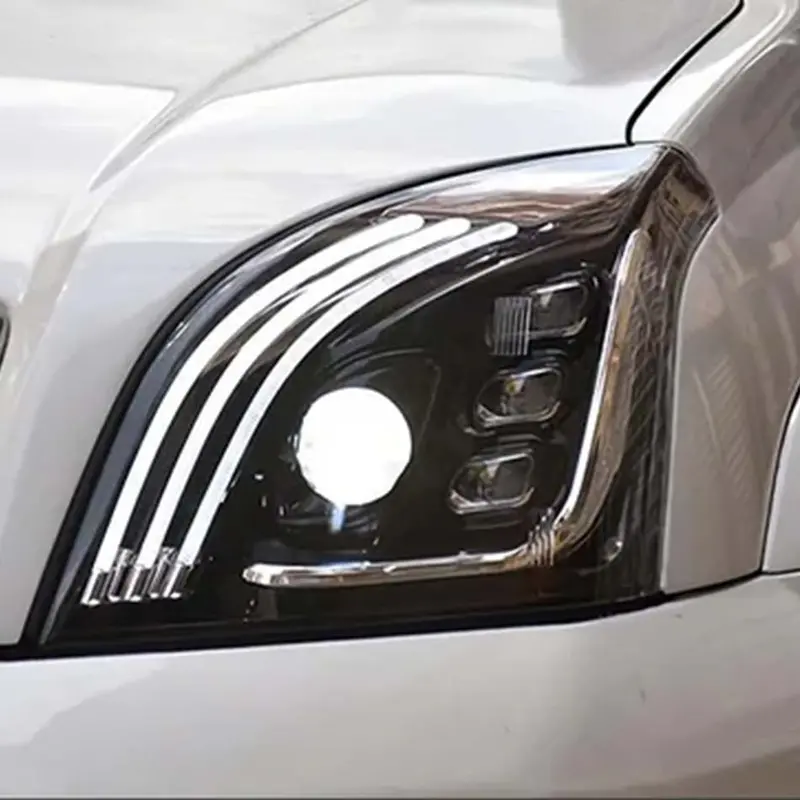 Toyota Prado Fj120 Head Light Mercedes Style 2002-2008 1