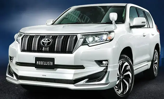 Toyota Prado Fj150 Body Kit Modellista White 2018-2025 (Without Led) 1