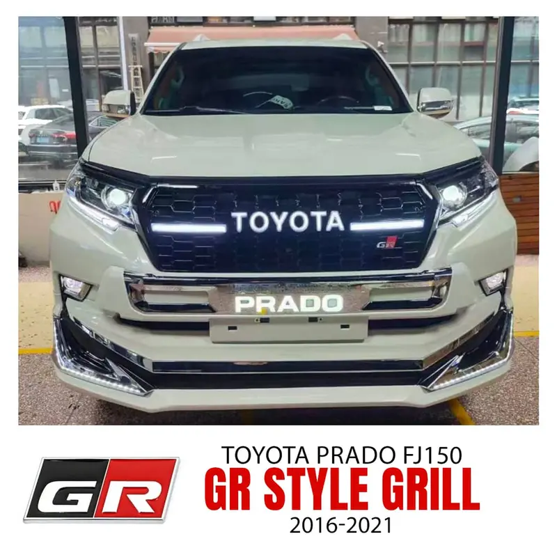 Toyota Prado Fj150 Gr Style Grill 2016 - 2021 1