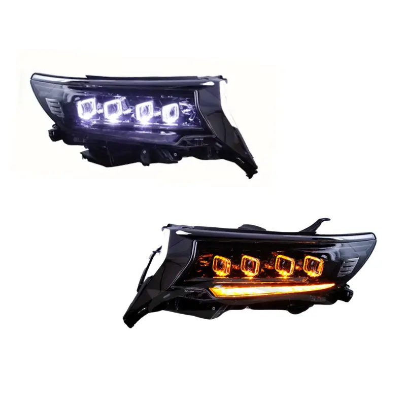 Toyota Prado Fj150 Head Light Bugatti Style Model 2017-2023 1